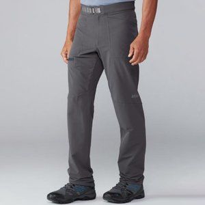 LIKE NEW REI Men's Activator V2 Soft-Shell Outdoor Hiking Belted Pants Sz 34x32